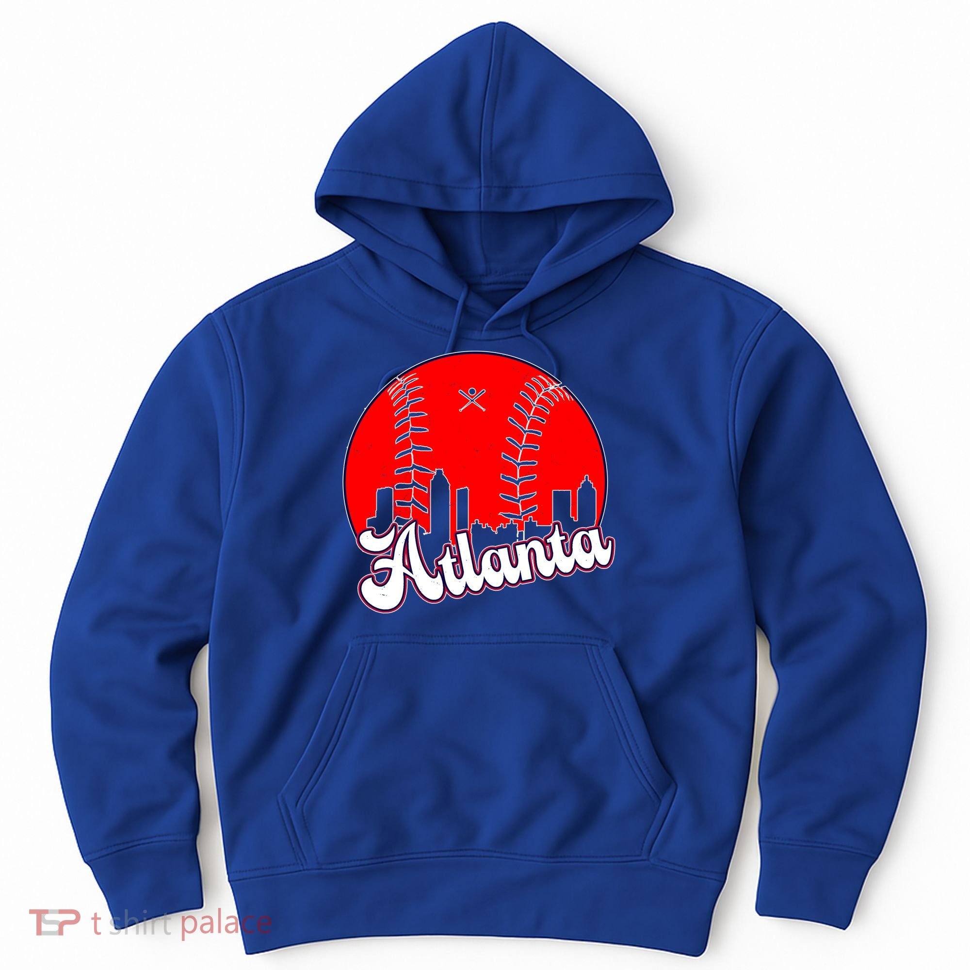 Atlanta Baseball ATL Skyline Hoodie