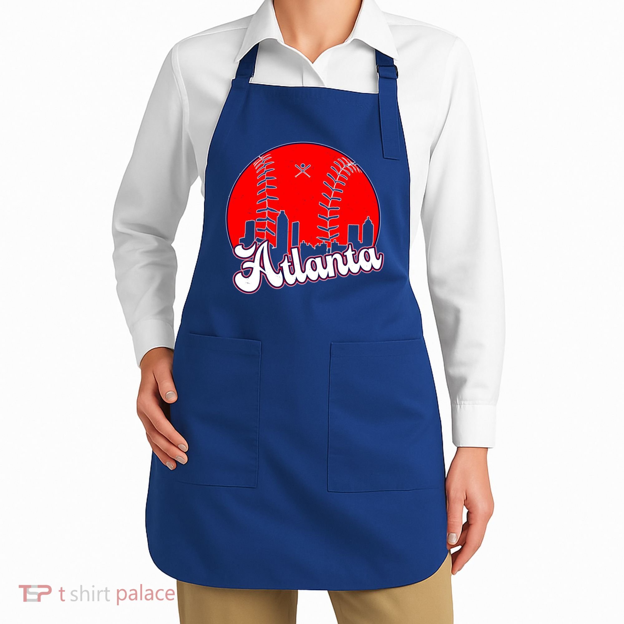 Atlanta Baseball ATL Skyline Apron