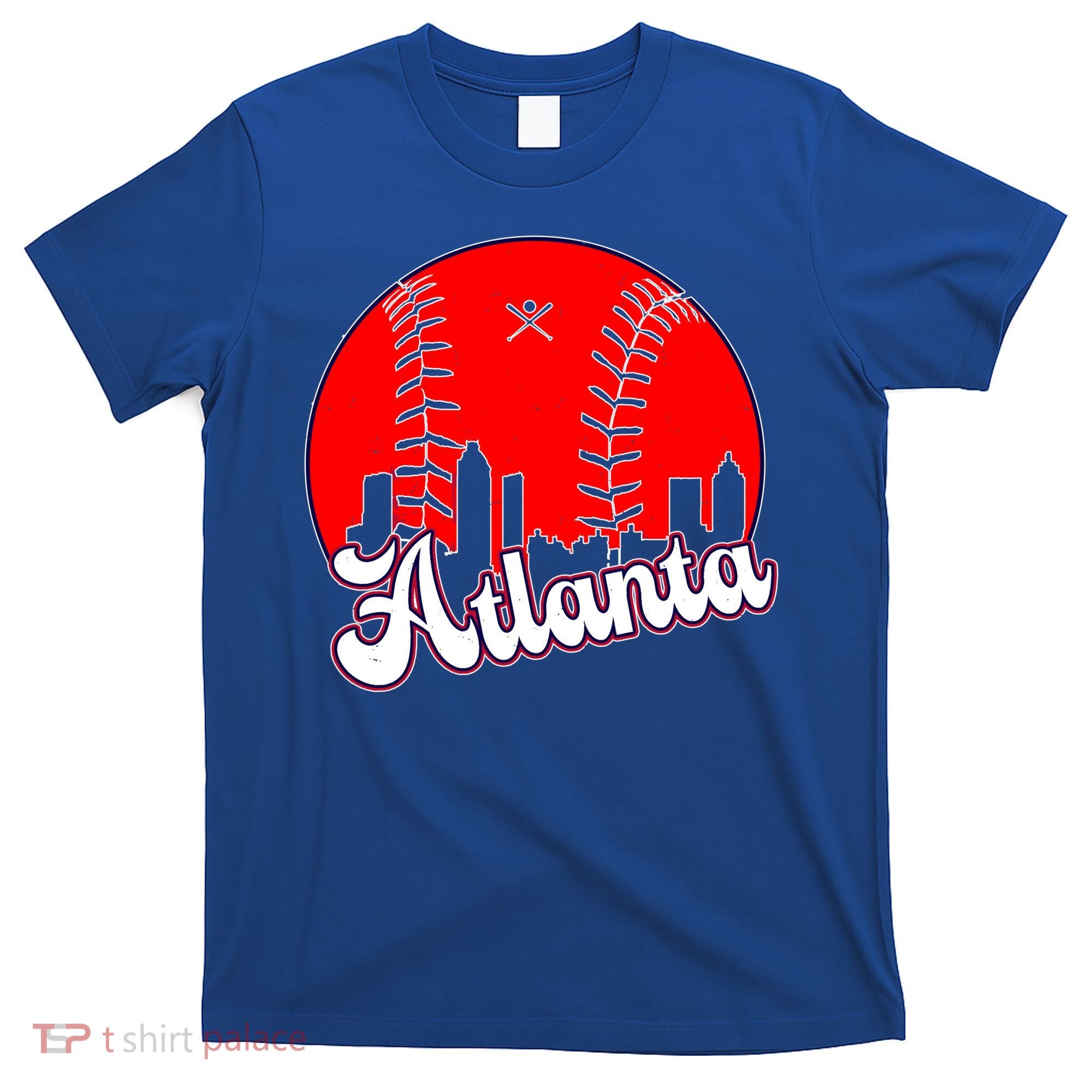 Atlanta Baseball ATL Skyline T-Shirt
