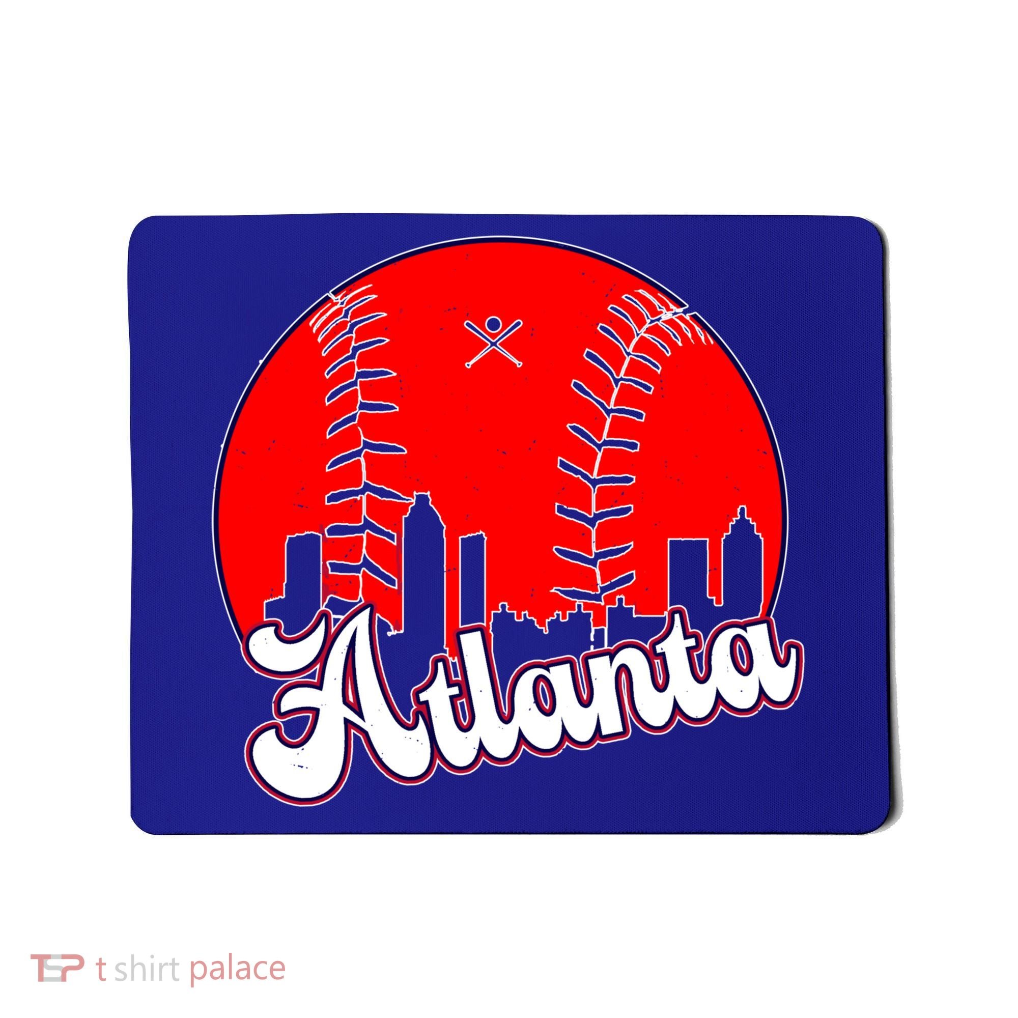 Atlanta Baseball ATL Skyline Mousepad