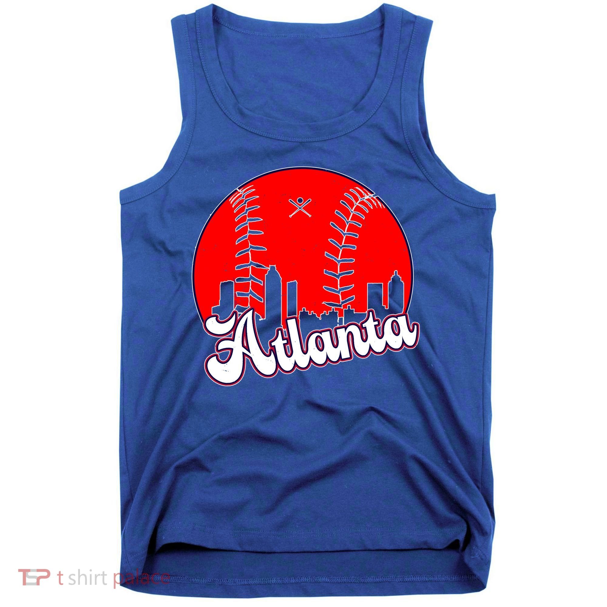 Atlanta Baseball ATL Skyline Tank Top