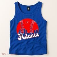 Atlanta Baseball ATL Skyline Tank Top thumb 2