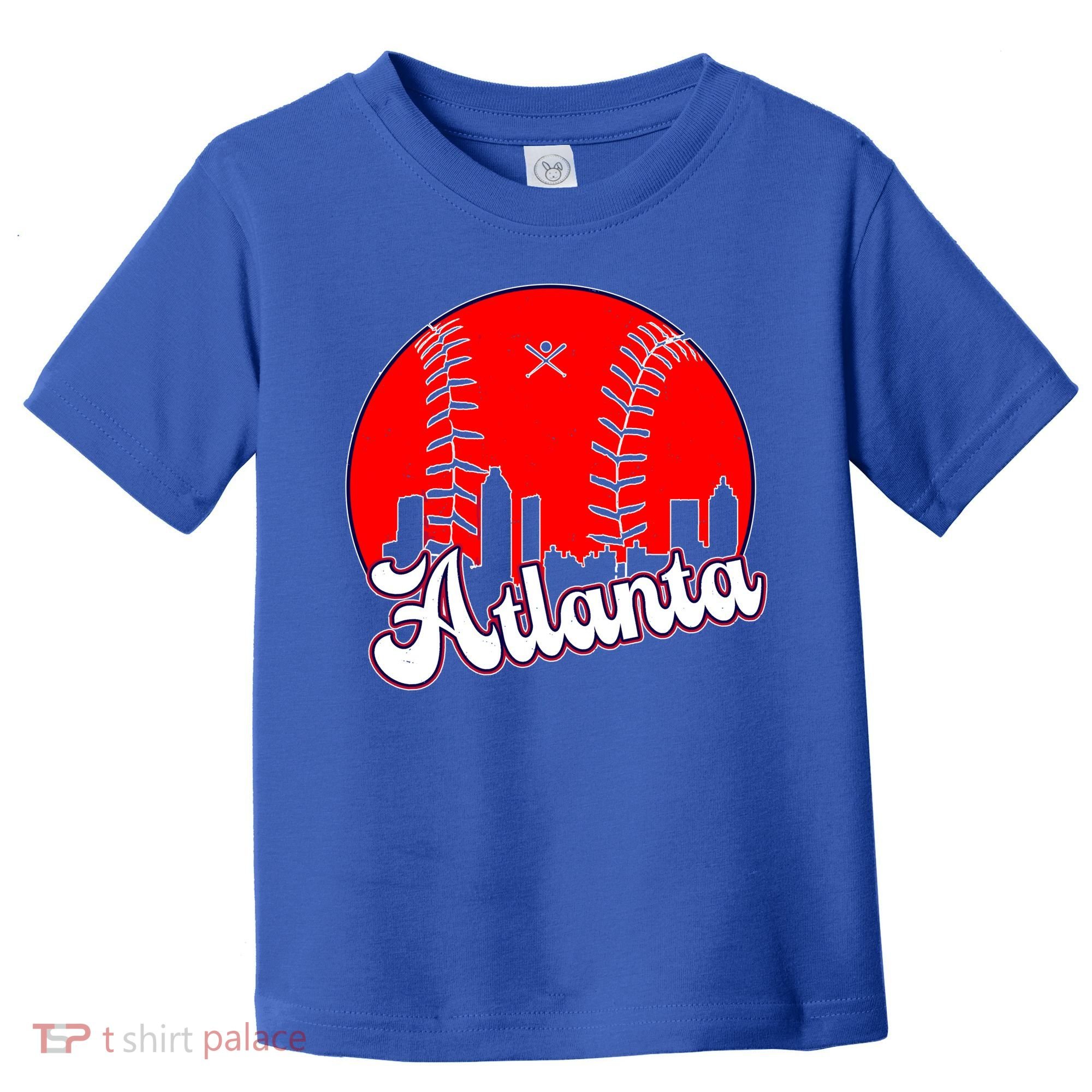 Atlanta Baseball ATL Skyline Toddler T-Shirt
