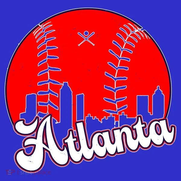 Atlanta Baseball ATL Skyline Toddler T-Shirt
