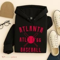 Atlanta Baseball Team Hoodie thumb 4