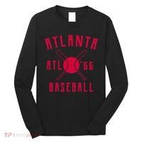 Atlanta Baseball Team Long Sleeve Shirt thumb 0