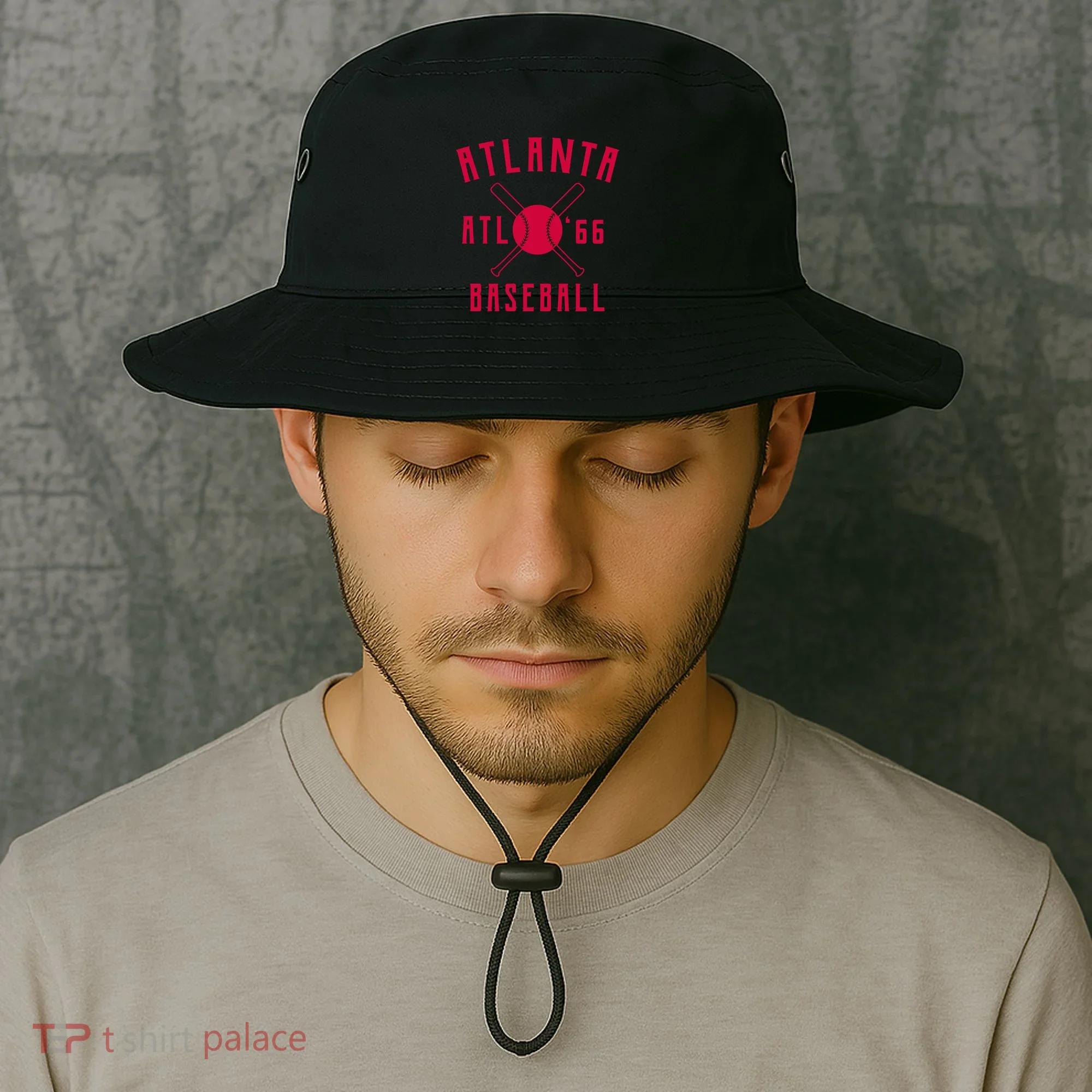 Atlanta Baseball Team Bucket Hat
