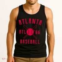 Atlanta Baseball Team Tank Top thumb 3