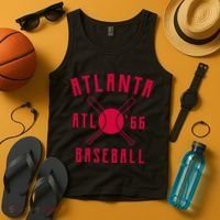 Atlanta Baseball Team Tank Top thumb 4
