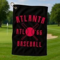 Atlanta Baseball Team Golf Towel thumb 1