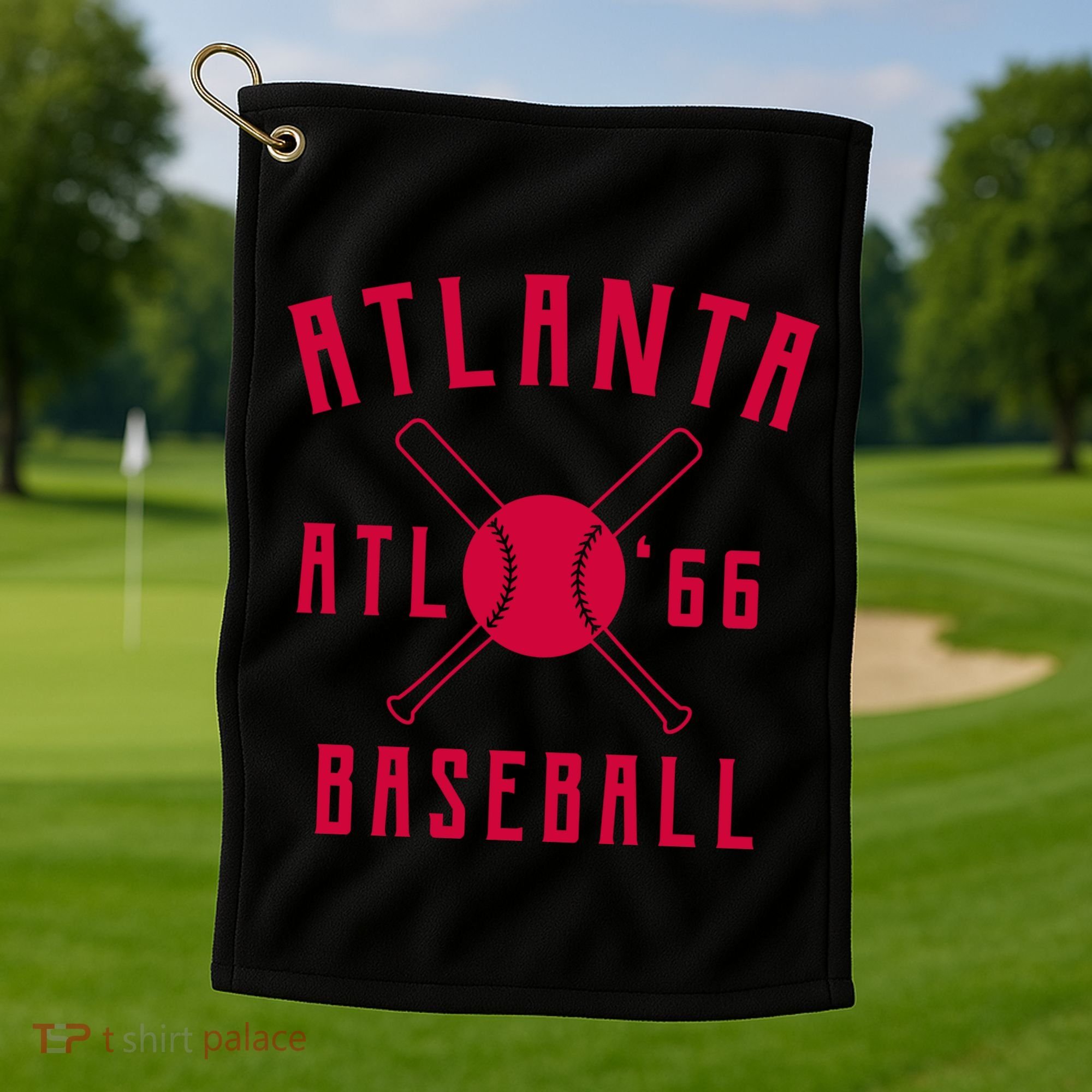 Atlanta Baseball Team Golf Towel