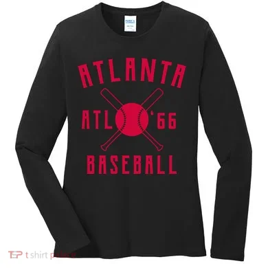 Atlanta Baseball Team Women's Long Sleeve Shirt