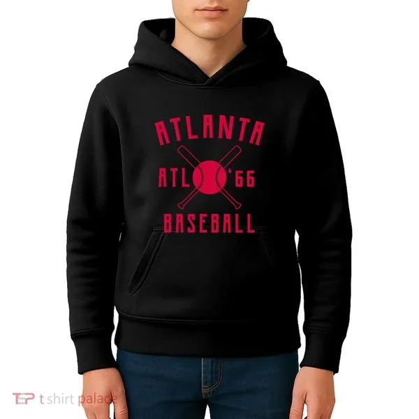 Atlanta Baseball Team Kids Hoodie