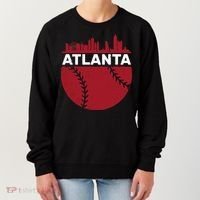 Atlanta Fan Baseball City Women's Sweatshirt thumb 0