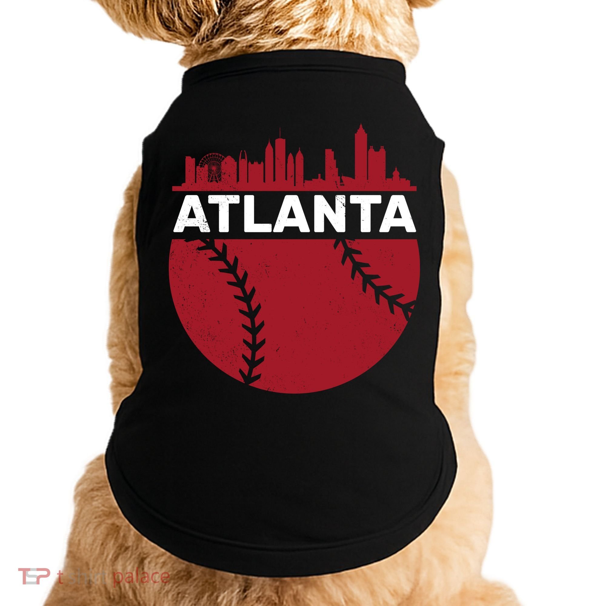 Atlanta Fan Baseball City Doggie Tank
