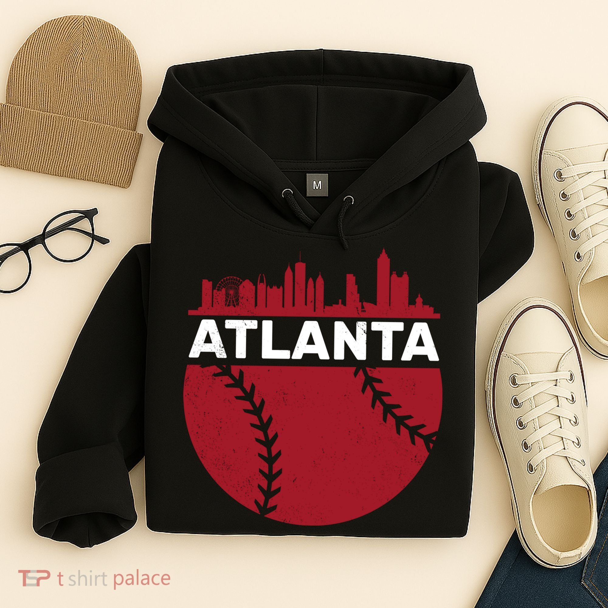 Atlanta Fan Baseball City Hoodie