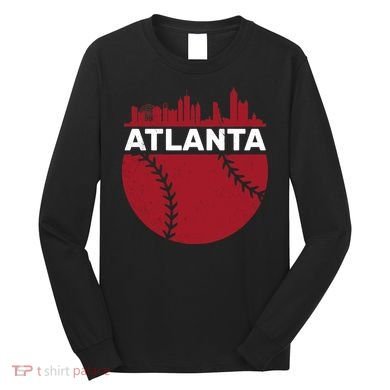 Atlanta Fan Baseball City Long Sleeve Shirt