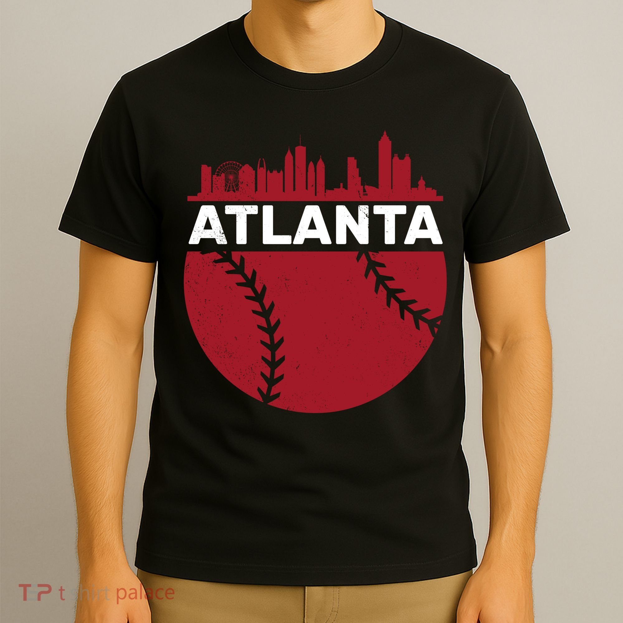 Atlanta Fan Baseball City T-Shirt