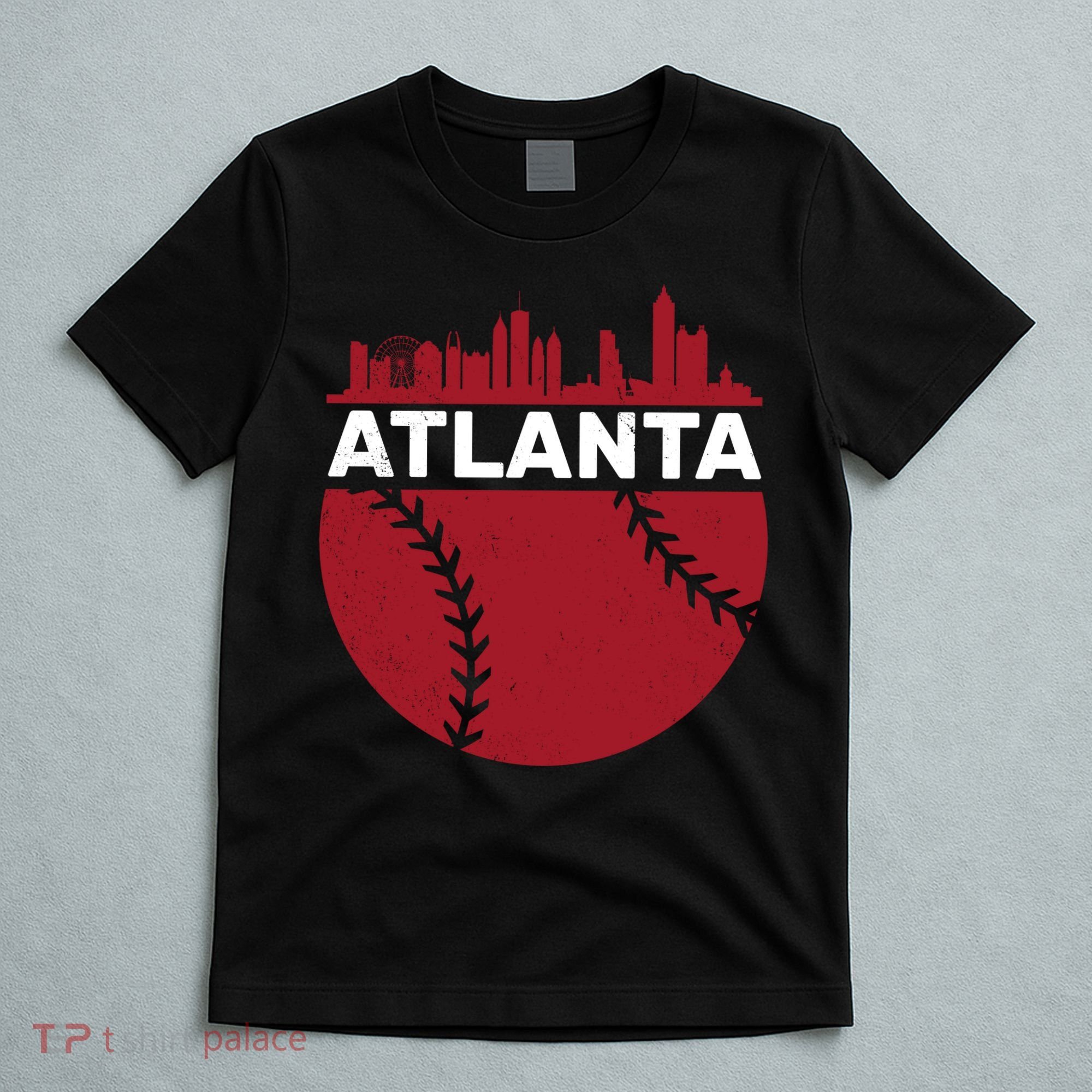 Atlanta Fan Baseball City T-Shirt