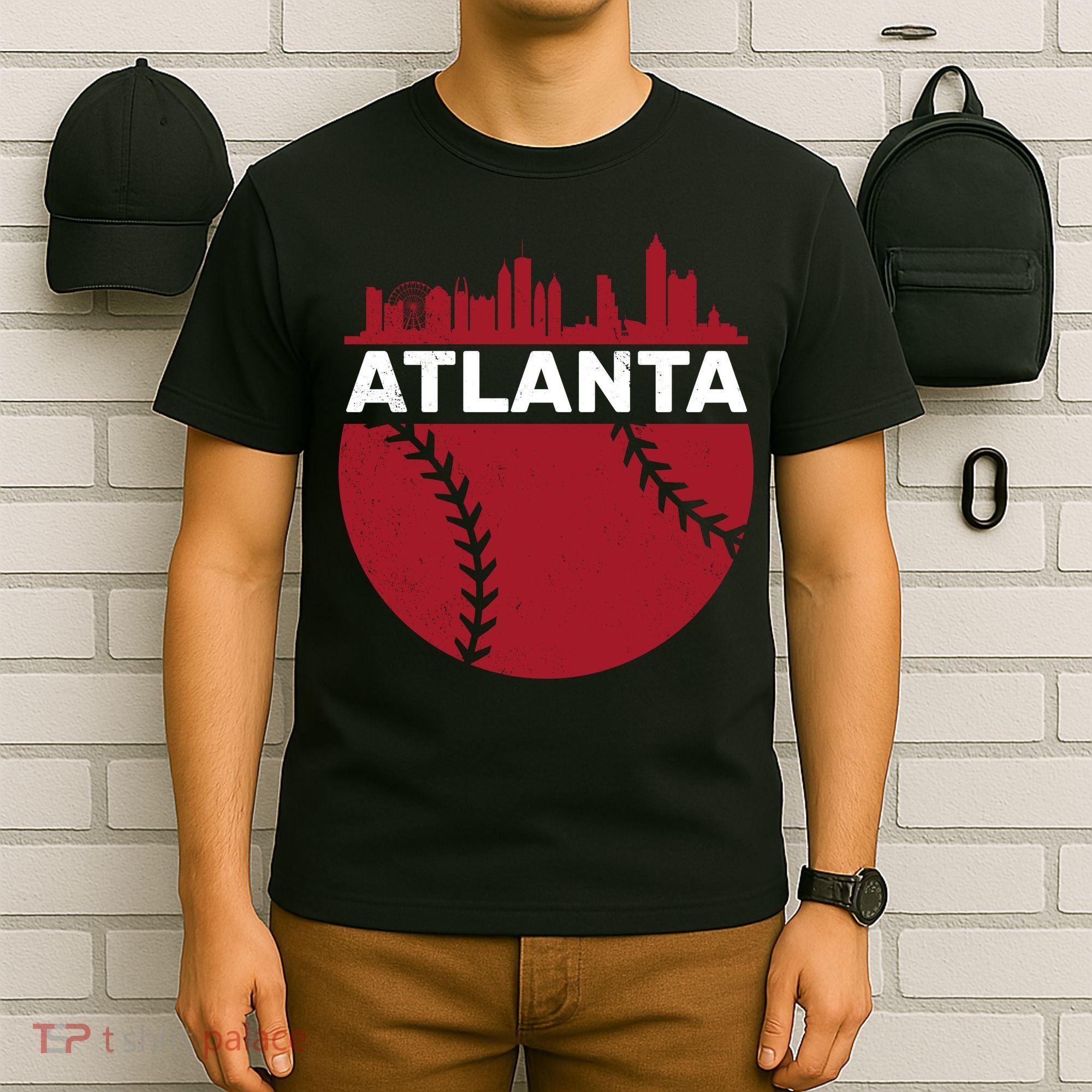 Atlanta Fan Baseball City T-Shirt