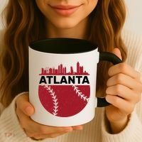 Atlanta Fan Baseball City Coffee Mug thumb 3