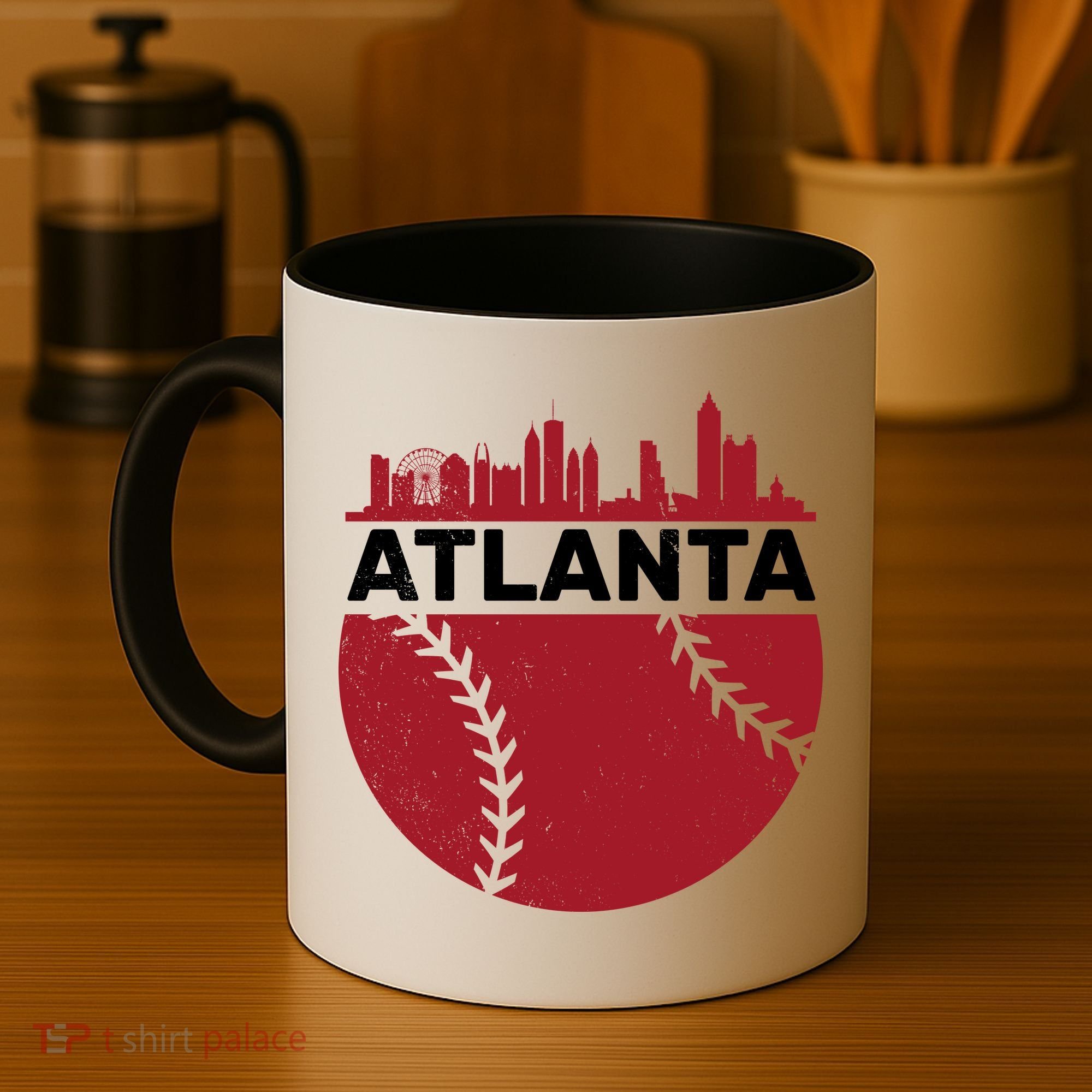 Atlanta Fan Baseball City Coffee Mug
