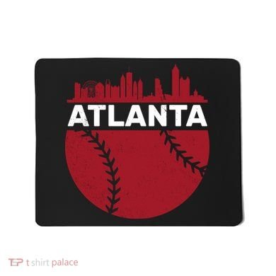 Atlanta Fan Baseball City Mousepad