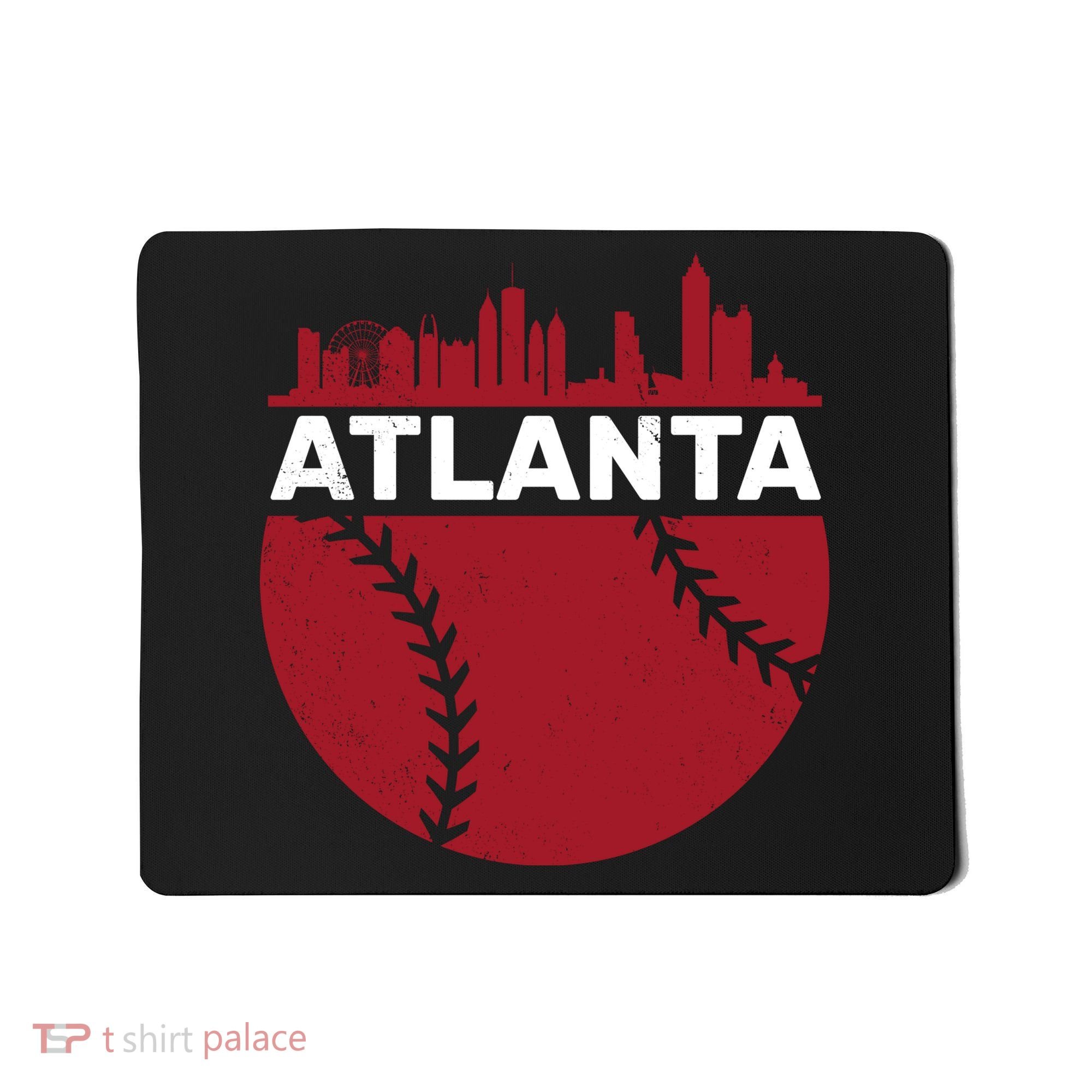Atlanta Fan Baseball City Mousepad
