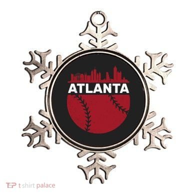 Atlanta Fan Baseball City Ornament