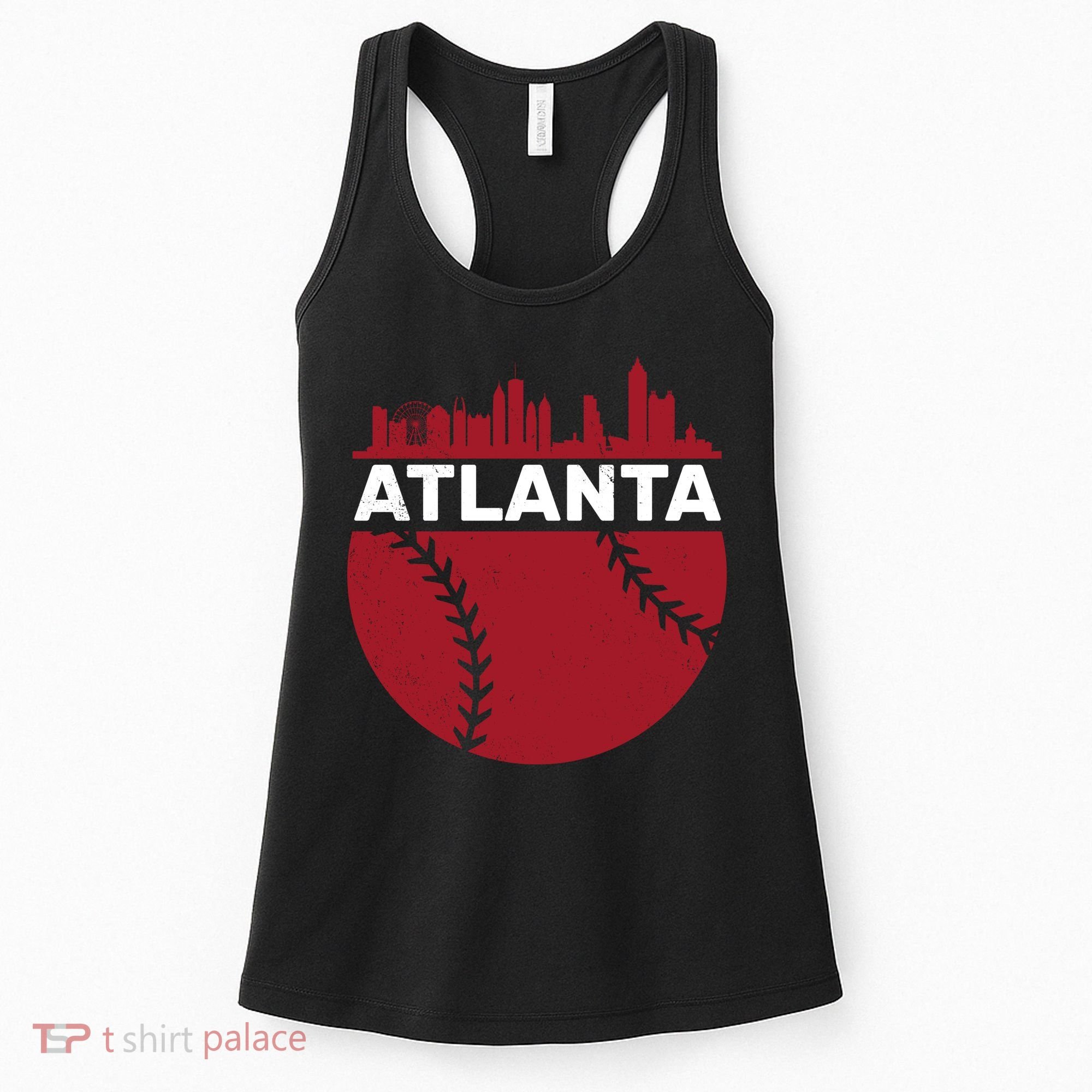 Atlanta Fan Baseball City Women's Tank Top