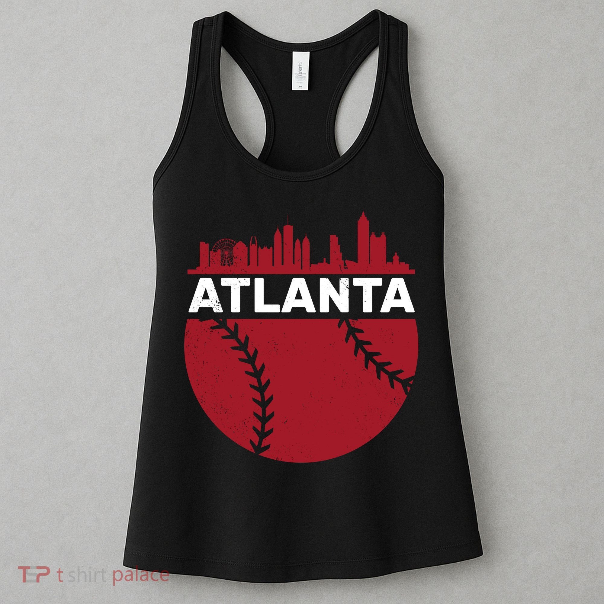 Atlanta Fan Baseball City Women's Tank Top