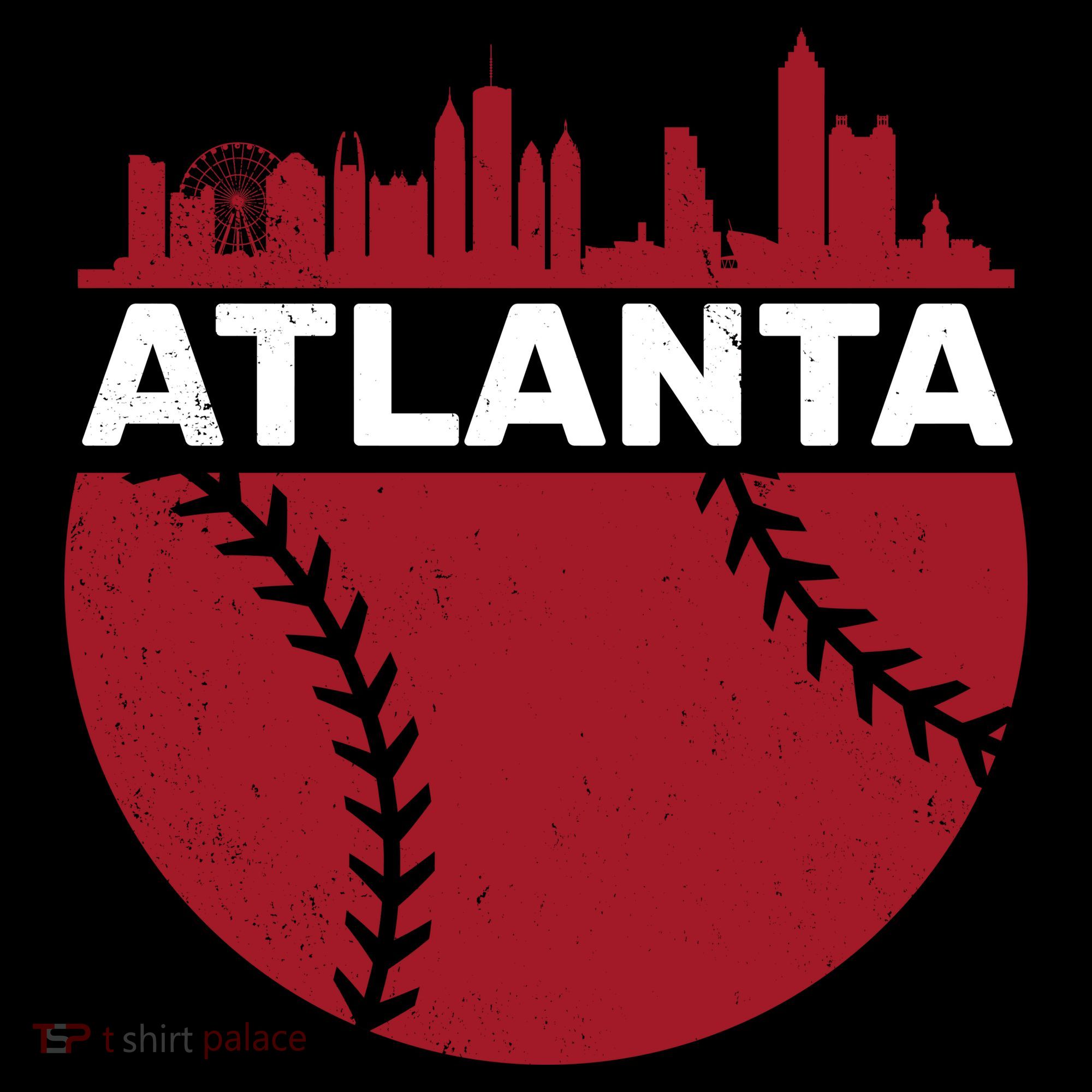 Atlanta Fan Baseball City Women's Tank Top