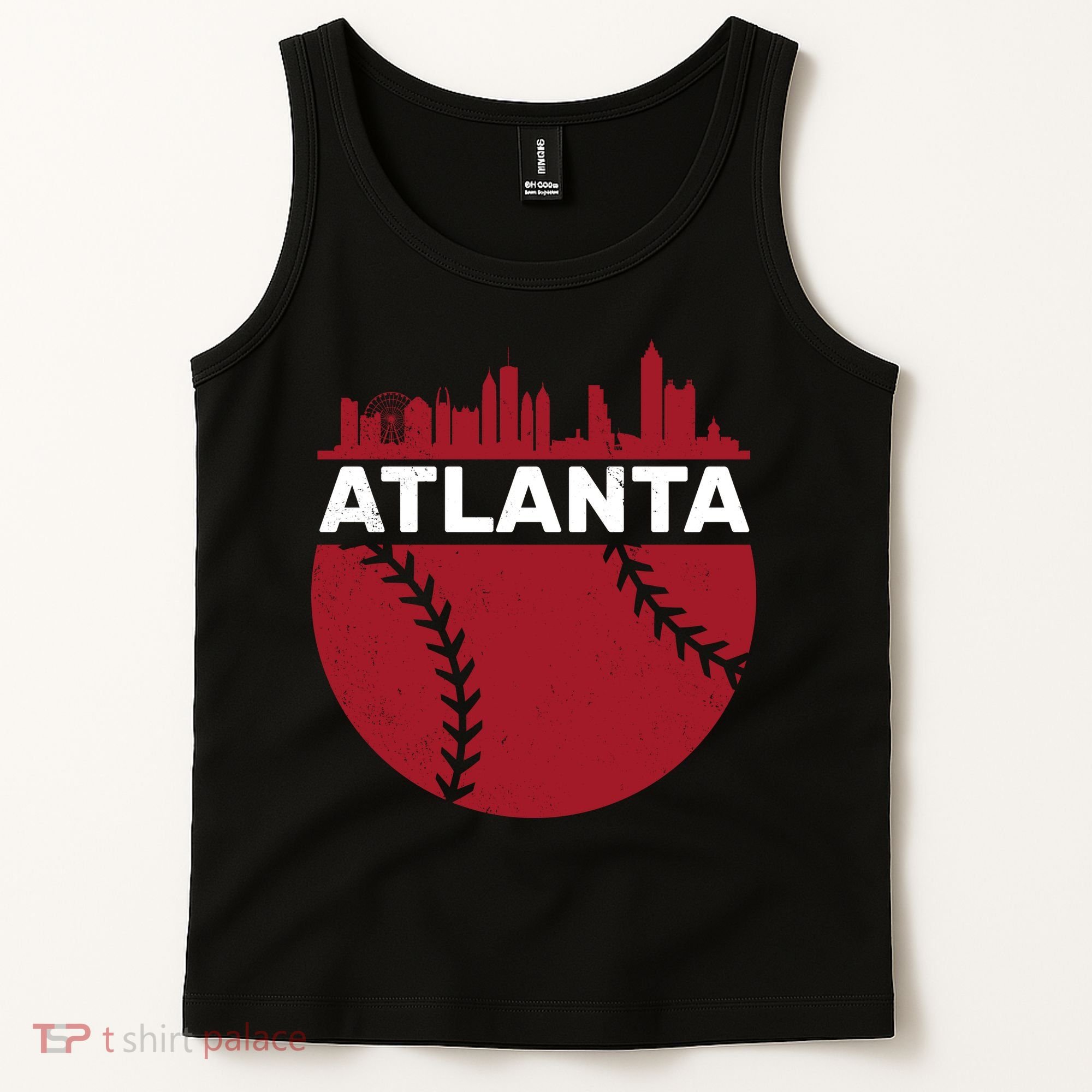Atlanta Fan Baseball City Tank Top