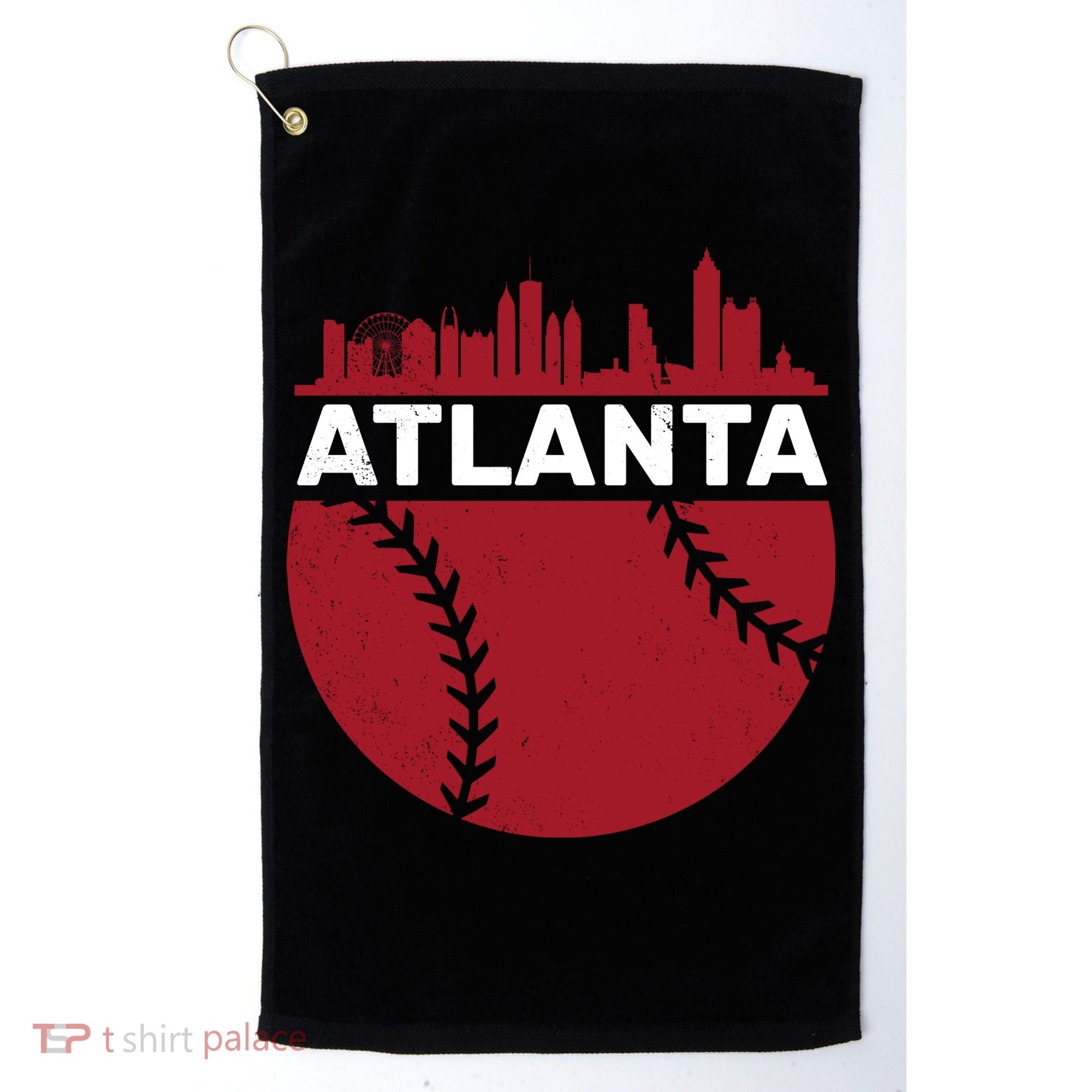 Atlanta Fan Baseball City Golf Towel