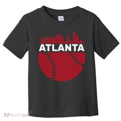 Atlanta Fan Baseball City Toddler T-Shirt