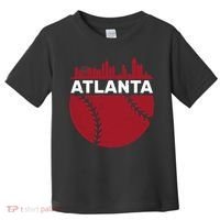 Atlanta Fan Baseball City Toddler T-Shirt thumb 0