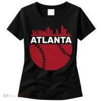 Atlanta Fan Baseball City Women's T-Shirt thumb 0