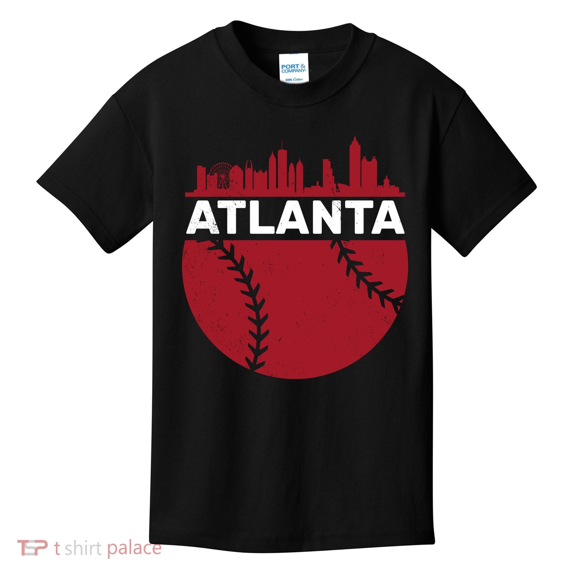 Atlanta Fan Baseball City Kids T-Shirt