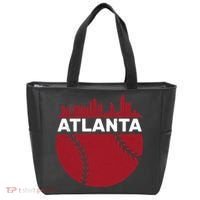 Atlanta Fan Baseball City Tote Bag thumb 0