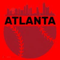 Atlanta Fan Baseball City Santa Hat thumb 1