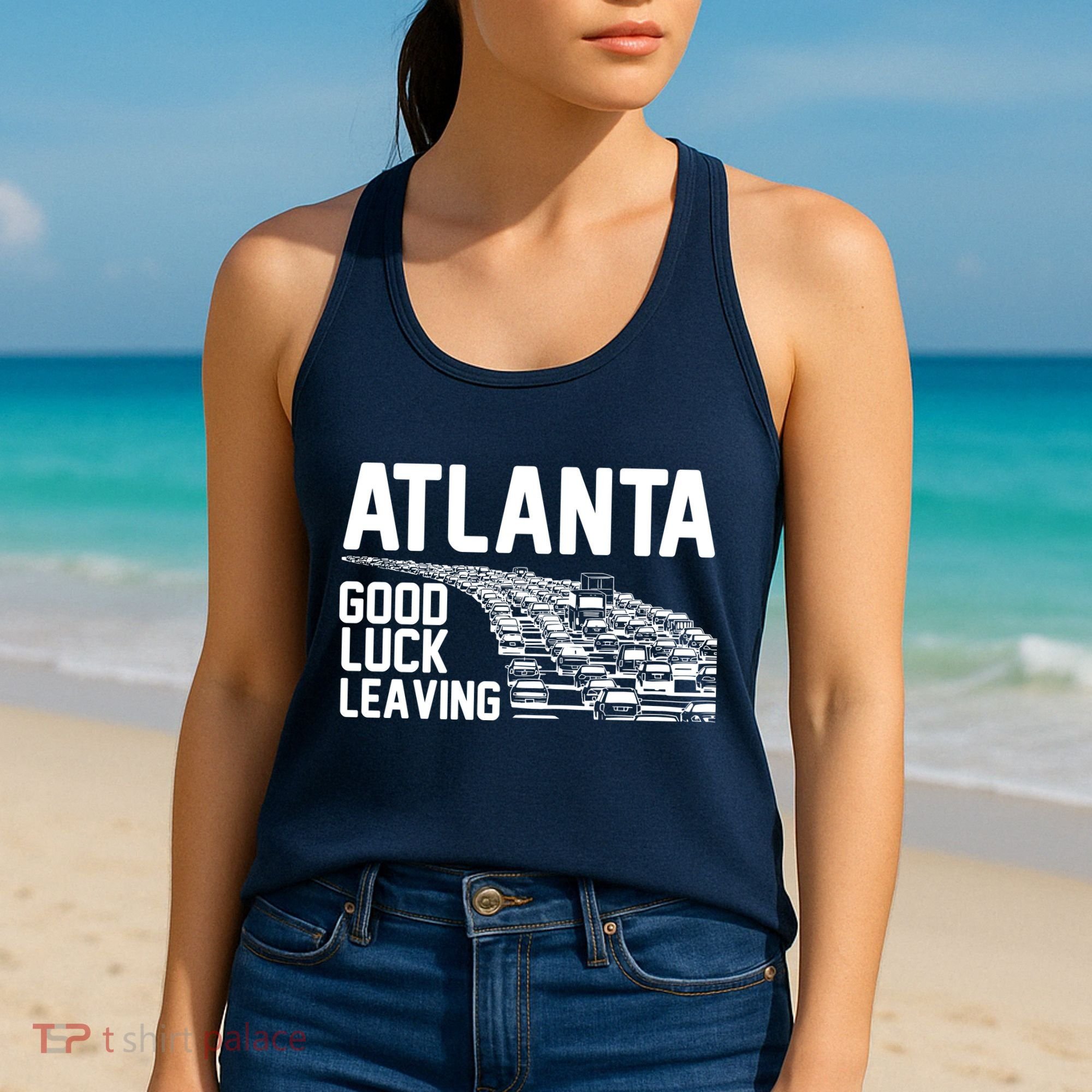 Atlanta Good Luck Leaving Women's Tank Top