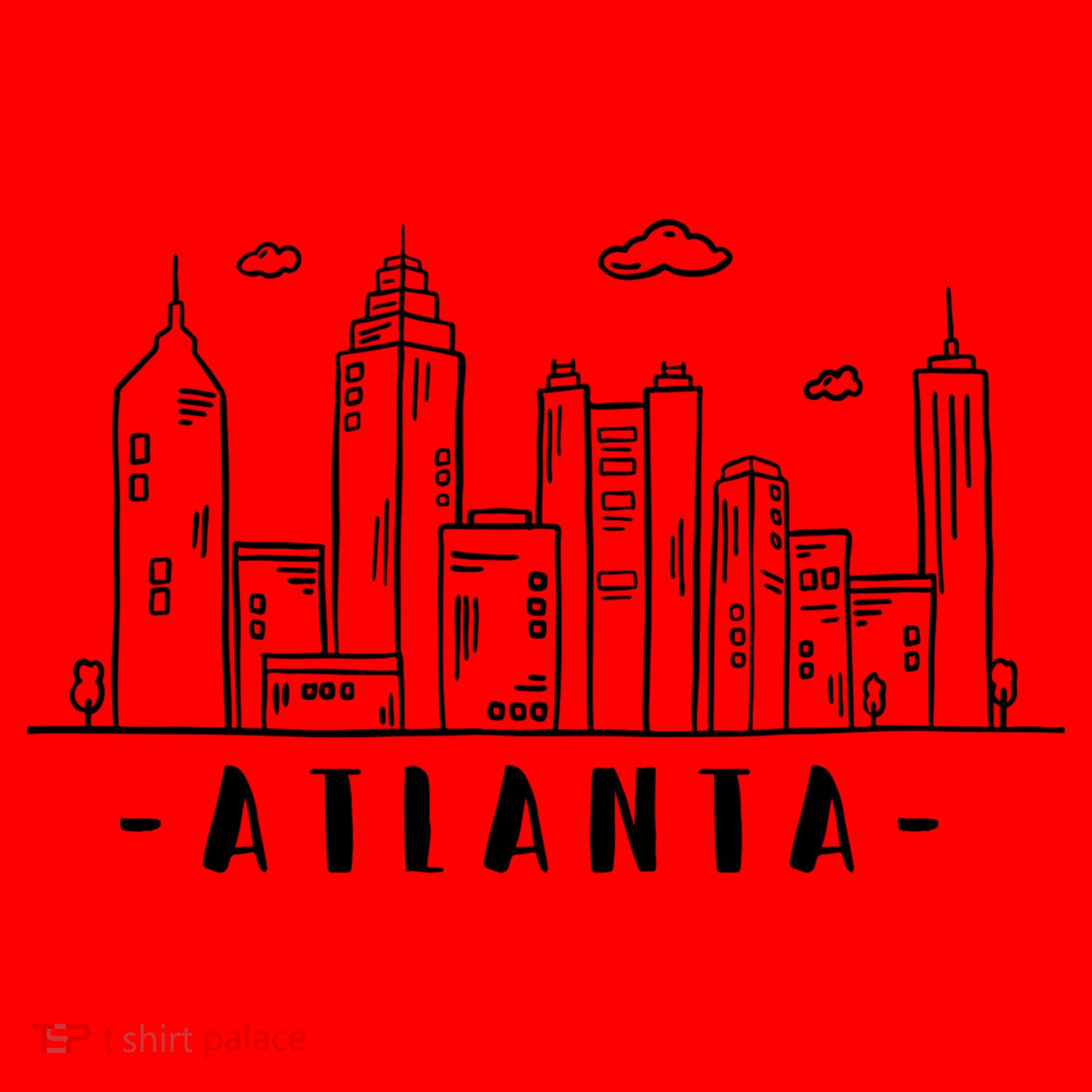 Atlanta Skyline Santa Hat