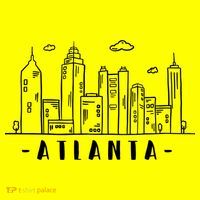 Atlanta Skyline USA-Made Doggie Bandana thumb 2