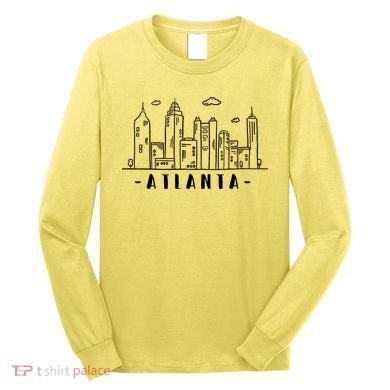 Atlanta Skyline Long Sleeve Shirt