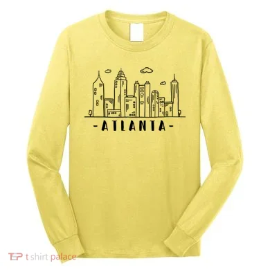 Atlanta Skyline Long Sleeve Shirt