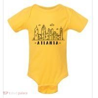 Atlanta Skyline Baby Bodysuit thumb 0