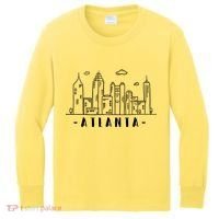 Atlanta Skyline Kids Long Sleeve Shirt thumb 0