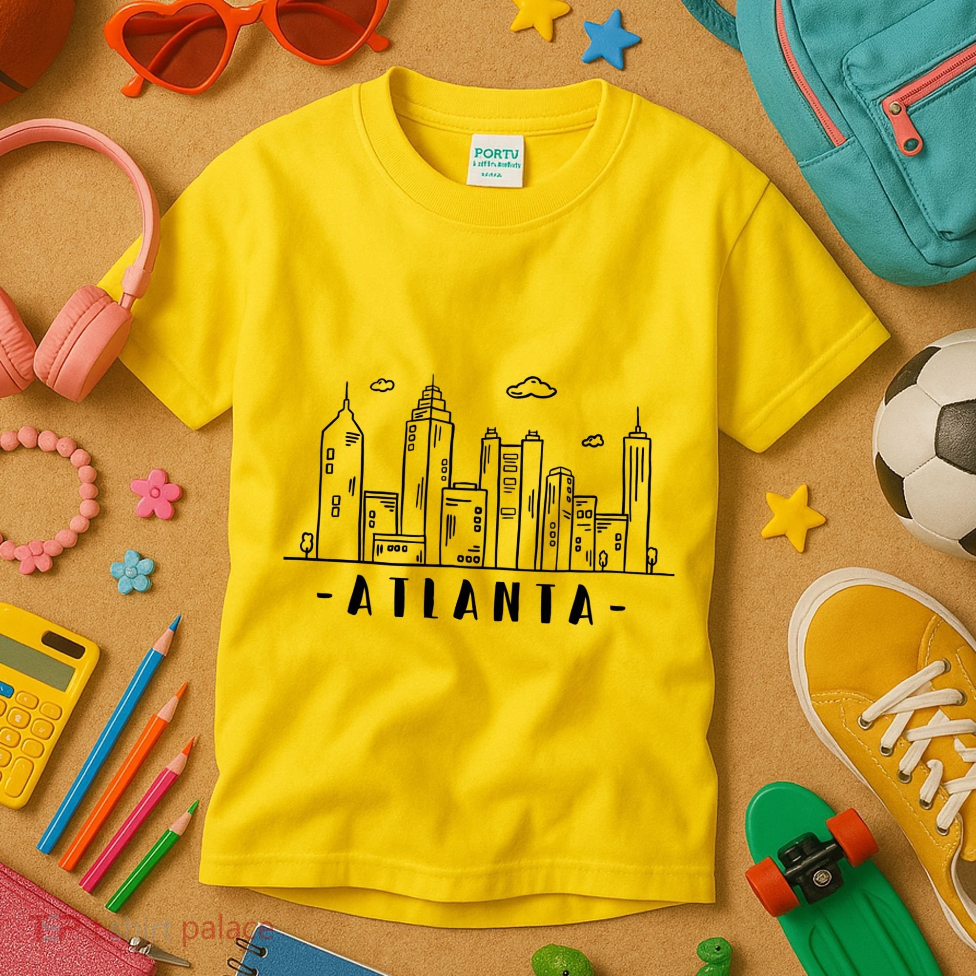 Atlanta Skyline Kids T-Shirt
