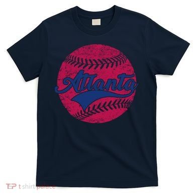 Atlanta Vintage Baseball Fan T-Shirt