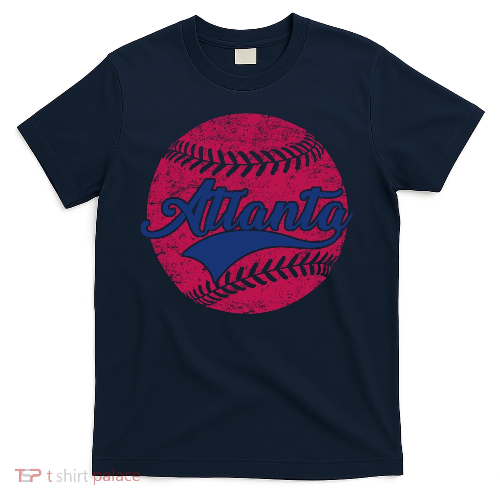 Atlanta Vintage Baseball Fan T-Shirt